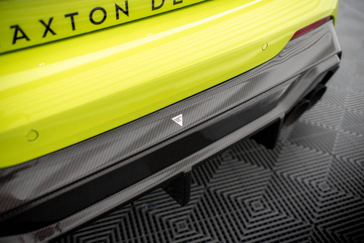 Prepreg Carbon Fiber Diffusor Heck Ansatz V.1 passend für BMW 1er F40 M-Paket/ M135i – Ansicht 6