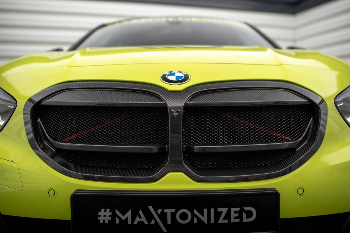 Prepreg Carbon Fiber Front Grill BMW 1er M-Paket/ M135i / 128ti F40 – Ansicht 1