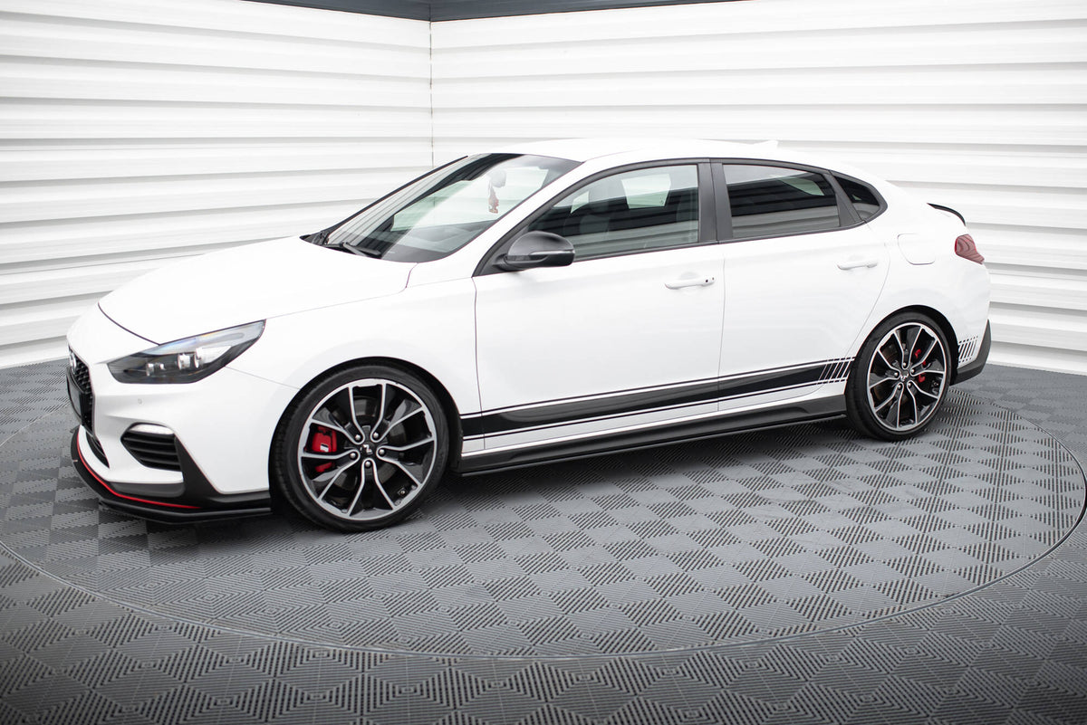 Street Pro Street+ Seitenschweller Leisten passend für V.1 passend für Hyundai I30 N / N-Line Hatchback / Fastback Mk3 / Mk3 Facelift – Ansicht 1