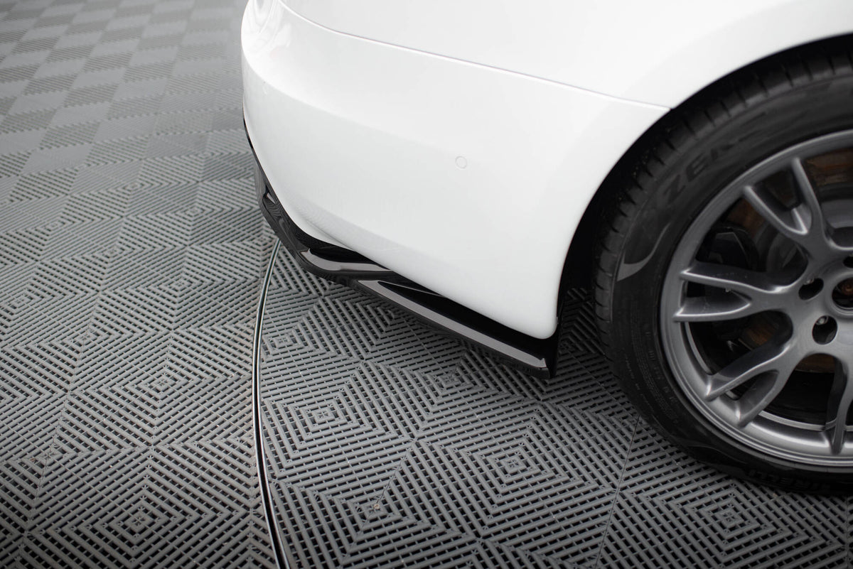 Street+ Mittlerer Diffusor RACE V.2 passend für Tesla Model S Plaid Mk1 Facelift schwarz Hochglanz – Ansicht 7