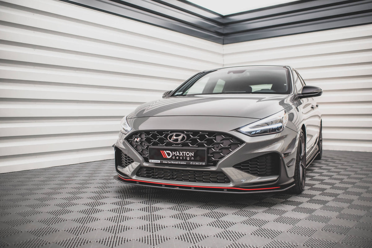 Street Pro Street+ Spoilerlippe Front Ansatz passend für Hyundai I30 N Hatchback/Fastback Mk3 Facelift – Ansicht 4