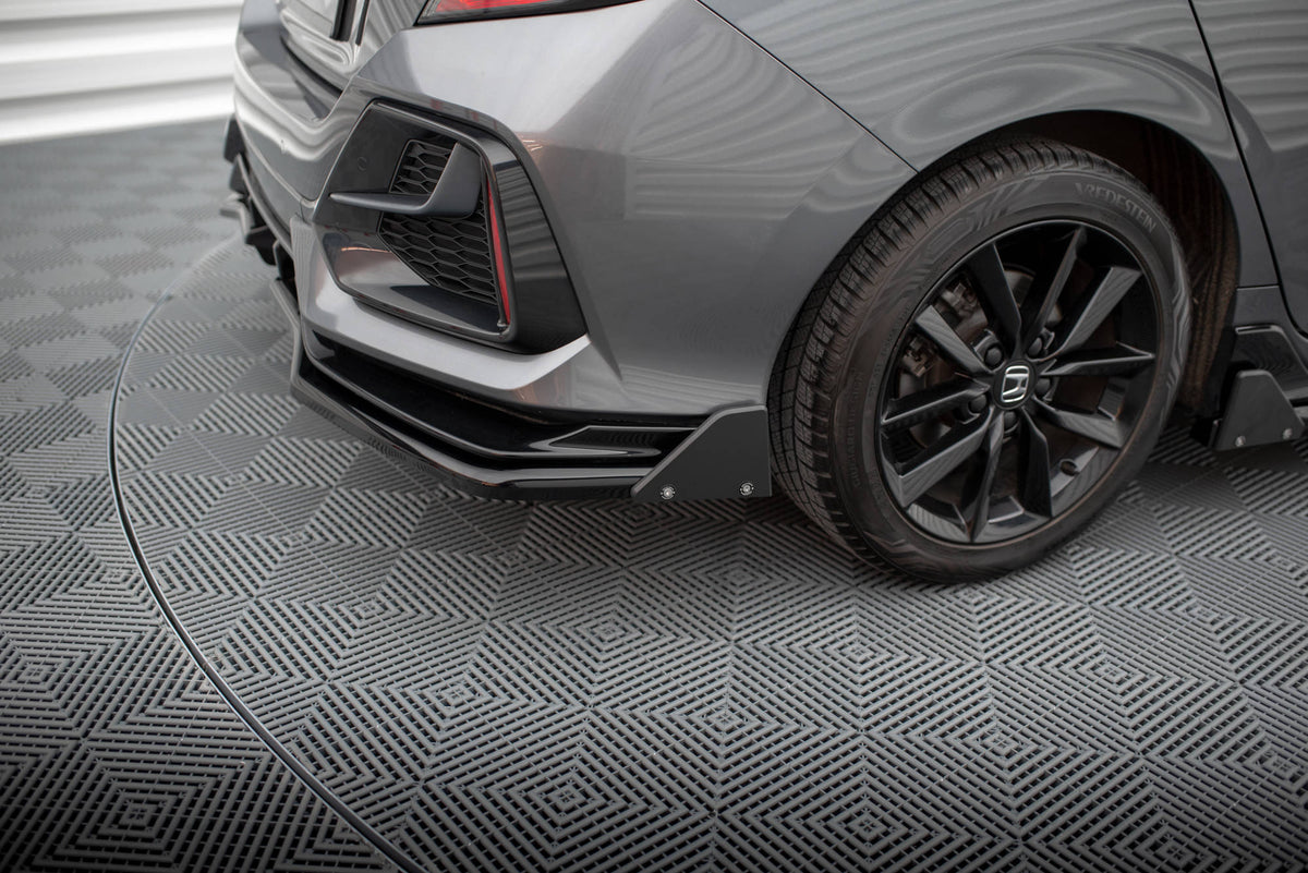 Heckansatz V.1 (mit einem vertikalem balken) + Flaps Honda Civic Sport Mk 10 Facelift – Ansicht 4