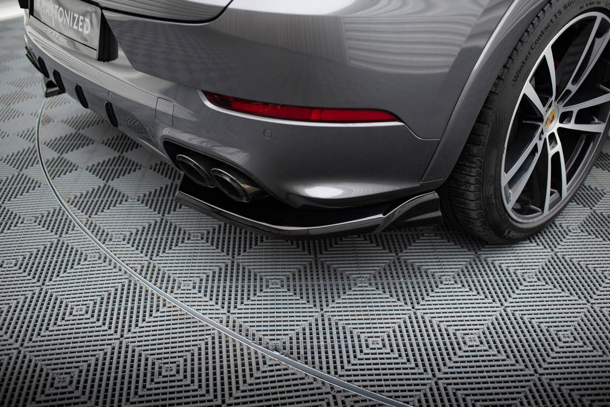 Heckansatz Porsche Cayenne Sport Design / Turbo SUV / Coupe Mk3 Facelift schwarz Hochglanz – Ansicht 7