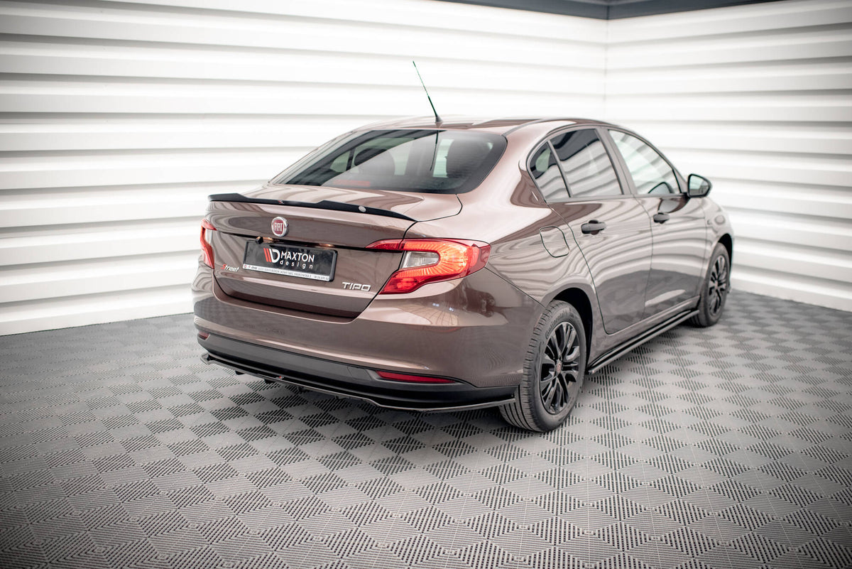 Street+ Mittlerer Diffusor RACE passend für Fiat Tipo S Limousine Mk1 schwarz Hochglanz – Ansicht 3