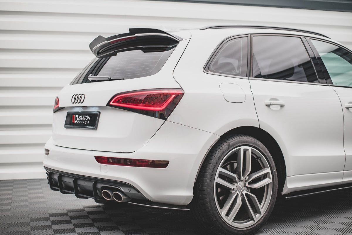 Heckspoiler Lippe Audi SQ5 / Q5 S-Line Mk1 (8R) schwarz Hochglanz – Ansicht 3