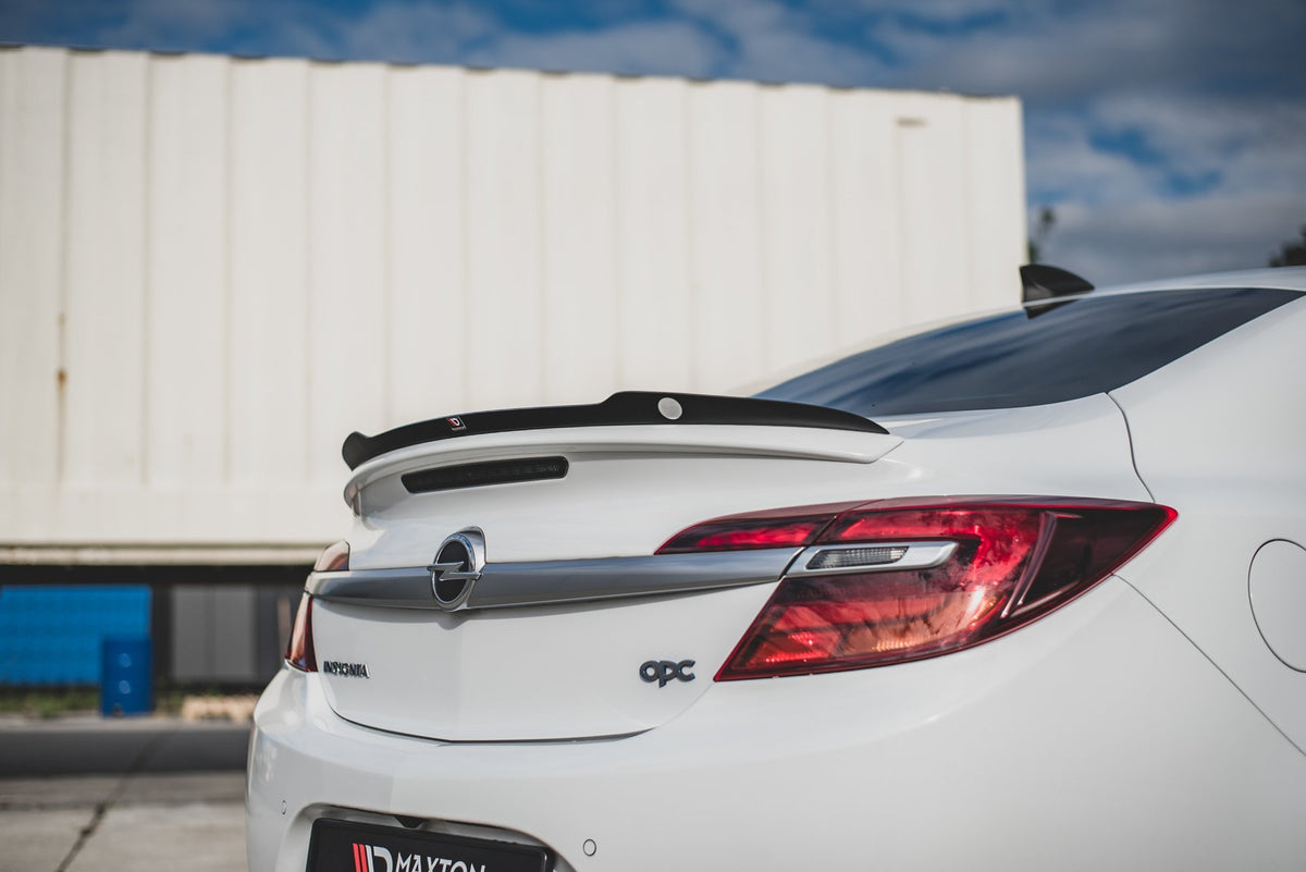 Heckspoiler Lippe Opel Insignia Mk. 1 OPC Facelift schwarz Hochglanz – Ansicht 3
