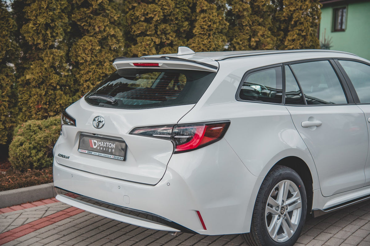 Heckspoiler Lippe Toyota Corolla XII Touring Sports schwarz Hochglanz – Ansicht 1