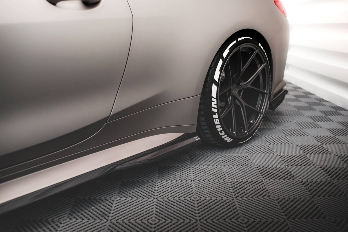 Set of Carbon Fiber Splitters BMW M4 G82 schwarz matt – Ansicht 6