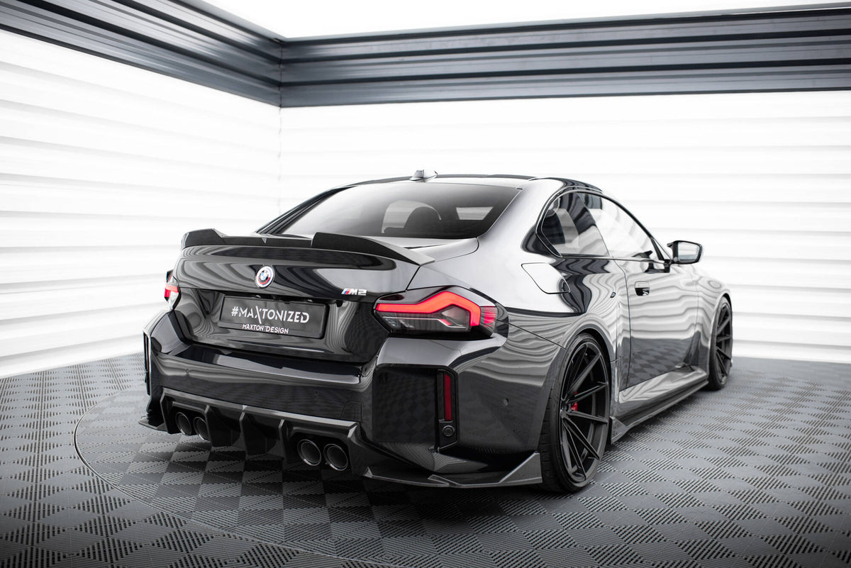 Prepreg Carbon Fiber Heck Ansatz Flaps Diffusor passend für BMW M2 G87 – Ansicht 1