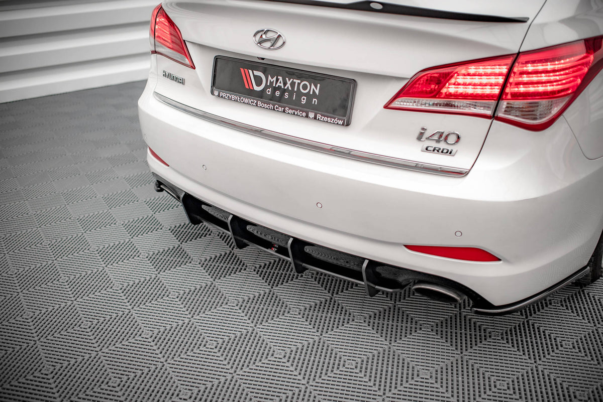 Street Pro Heckschürze passend für Hyundai I40 Mk1 – Ansicht 1