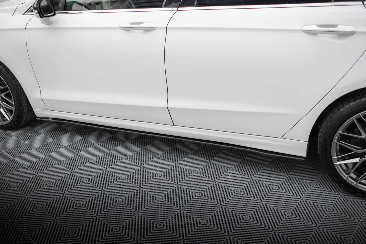 Street Pro Street+ Seitenschweller Leisten passend für Ford Mondeo Sport Mk5 Facelift / Fusion Sport Mk2 Facelift – Ansicht 4