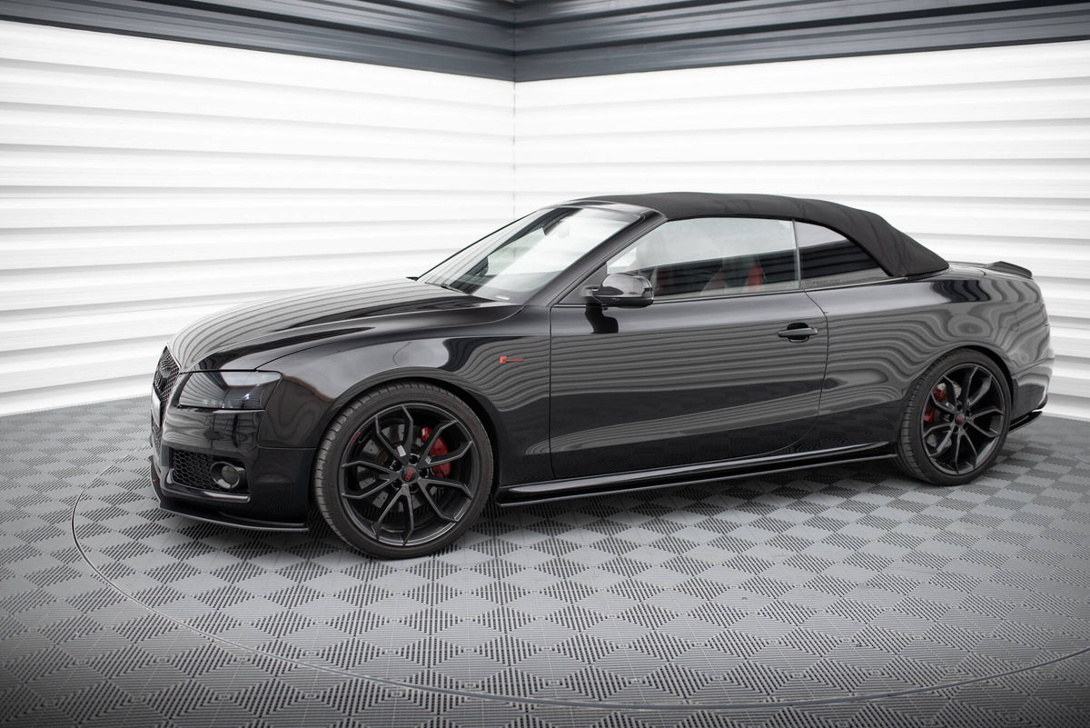 Street Pro Street+ Seitenschweller Leisten passend für Audi A5 / A5 S-Line / S5 Coupe / Cabrio 8T / 8T Facelift – Ansicht 4