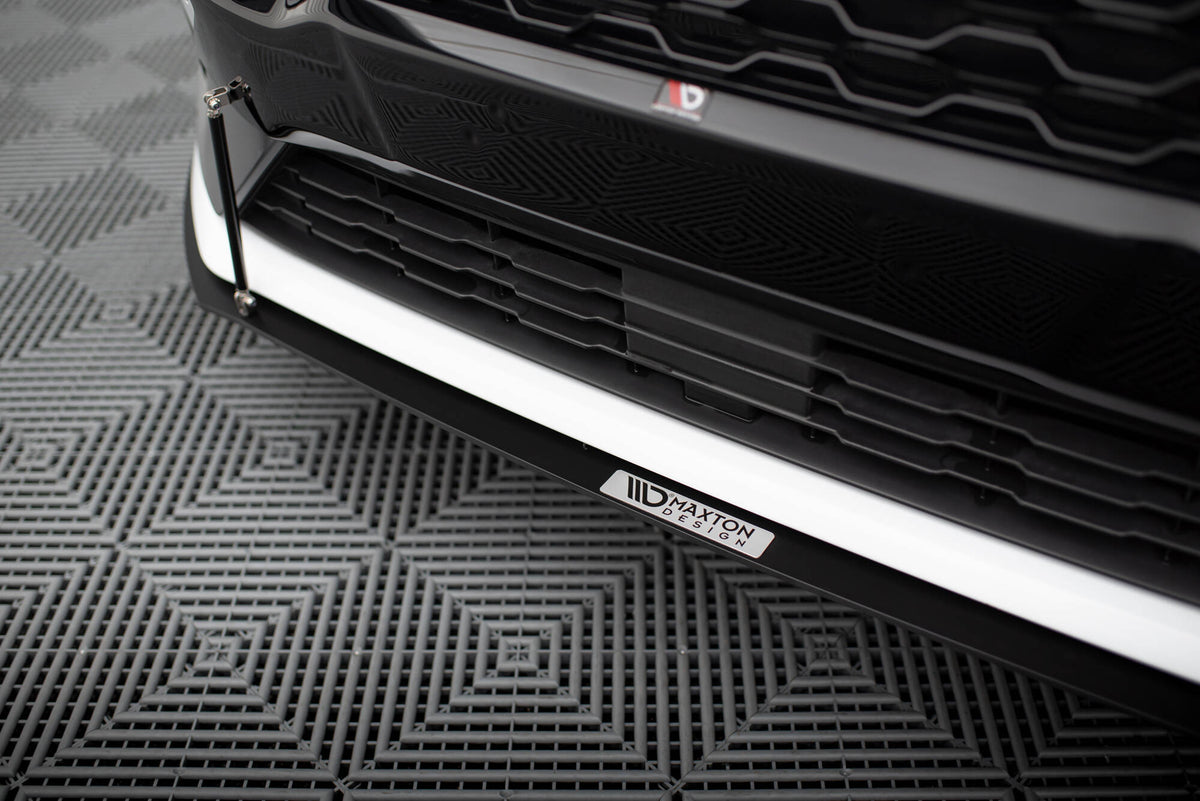 Front Sport Diffusor V.2 Ford Fiesta Mk8 ST / ST-Line schwarz Hochglanz – Ansicht 3