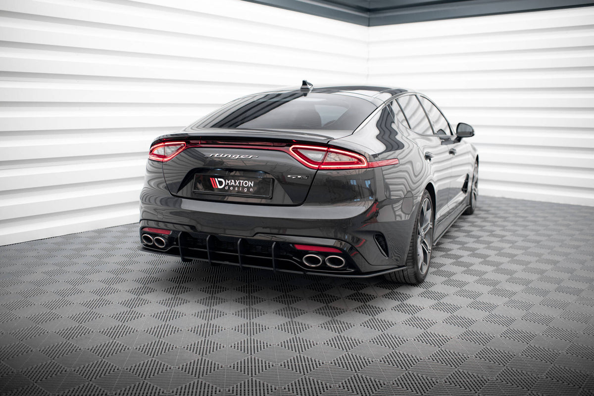 Street Pro Heck Ansatz Flaps Diffusor passend für Kia Stinger GT / GT-Line  Mk1 – Ansicht 4