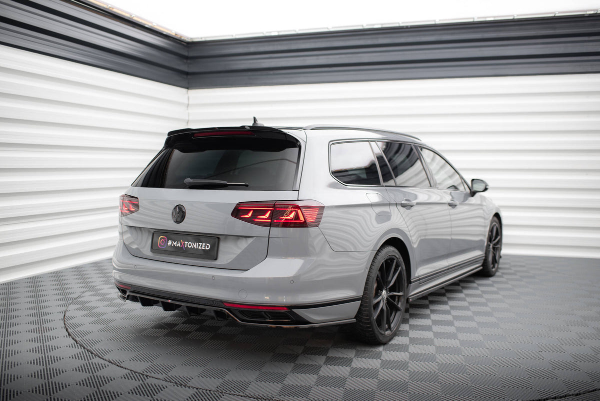 Heckspoiler Lippe VW Passat R-Line B8 schwarz Hochglanz – Ansicht 3