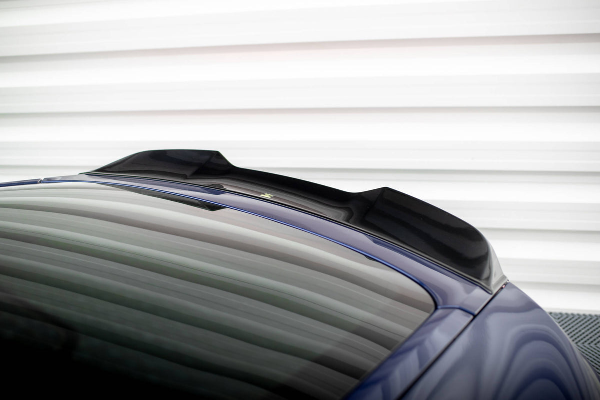 Heckspoiler Lippe 3D Porsche Panamera E-Hybrid 971 Facelift schwarz Hochglanz – Ansicht 3