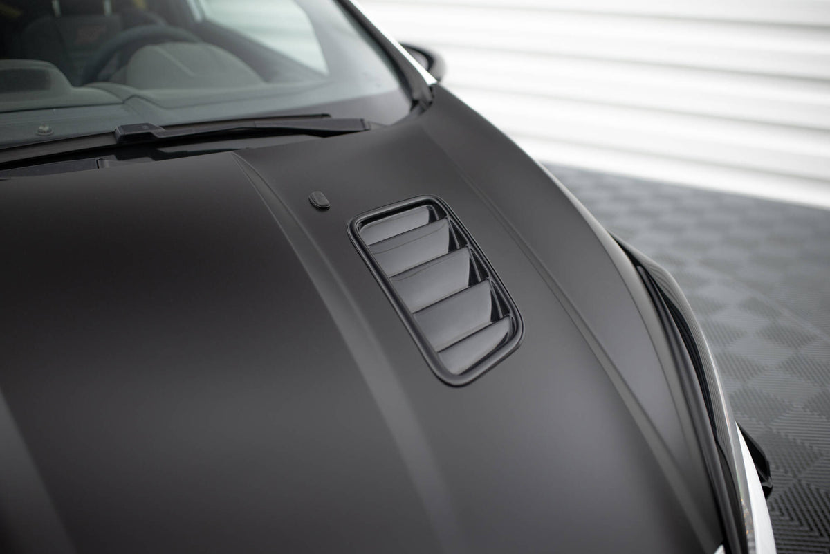 Motorhauben Luftschlitze Ford Fiesta ST Mk7 Facelift schwarz Hochglanz – Ansicht 5