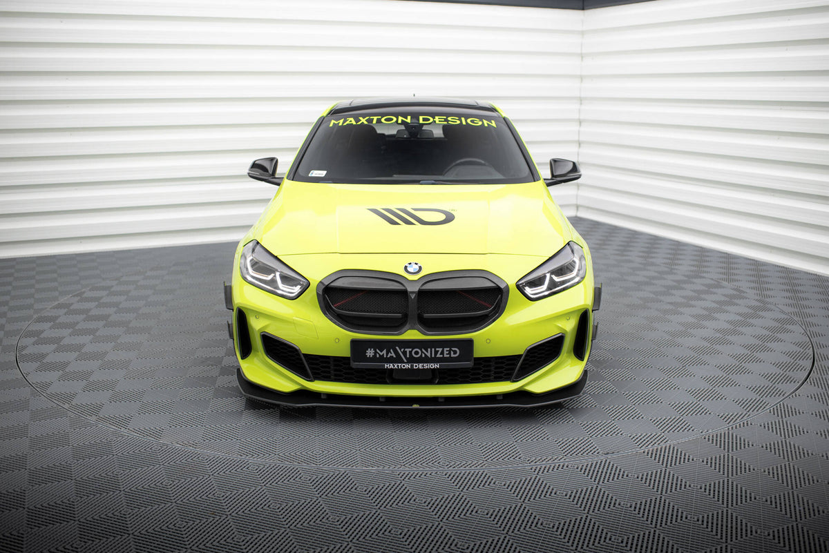 Street Pro Street+ Spoilerlippe Front Ansatz passend für BMW 1er M-Paket / M135i / 128ti F40 – Ansicht 1