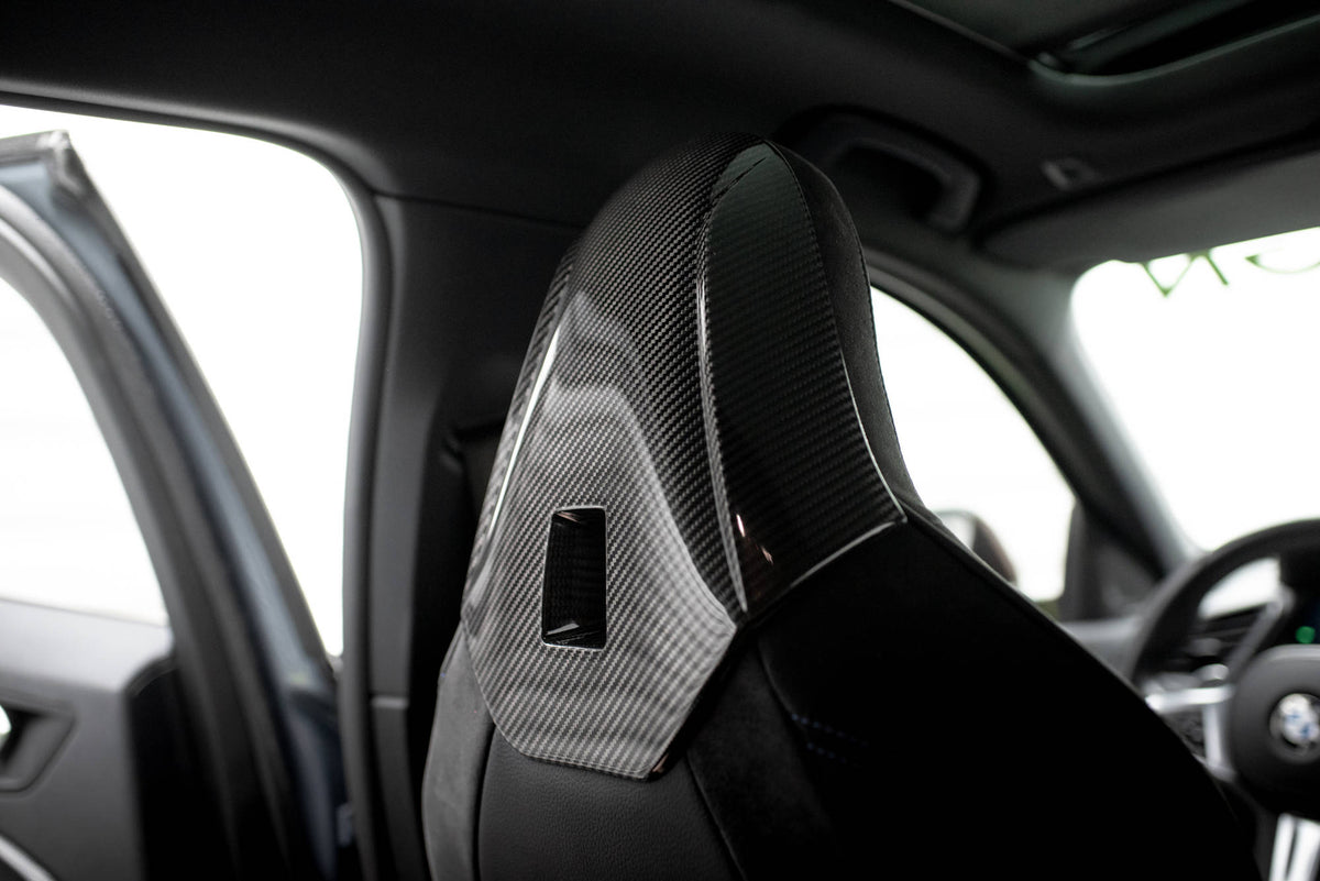 Prepreg Carbon Fiber Headrests BMW 1er F40 M135i – Ansicht 6