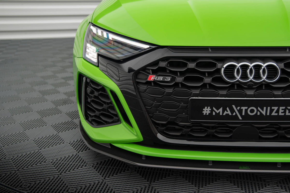 Prepreg Carbon Fiber Front Splitter Audi RS3 Limousine / Sportback 8Y – Ansicht 4
