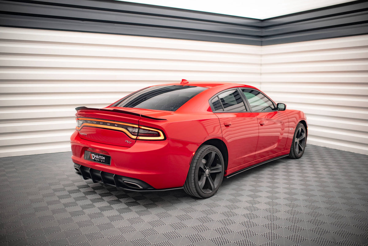 Street Pro Street+ Seitenschweller Leisten passend für Dodge Charger RT Mk7 Facelift – Ansicht 1