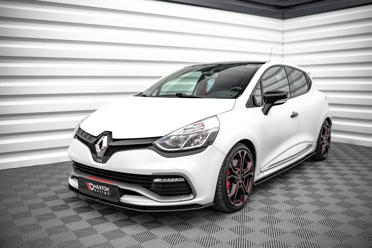 Street Pro Street+ Spoilerlippe Front Ansatz passend für Renault Clio RS Mk4 – Ansicht 4