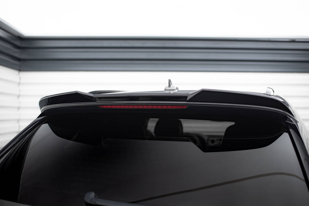 Höher Heckspoiler Lippe 3D Bentley Bentayga Mk1  schwarz Hochglanz – Ansicht 3