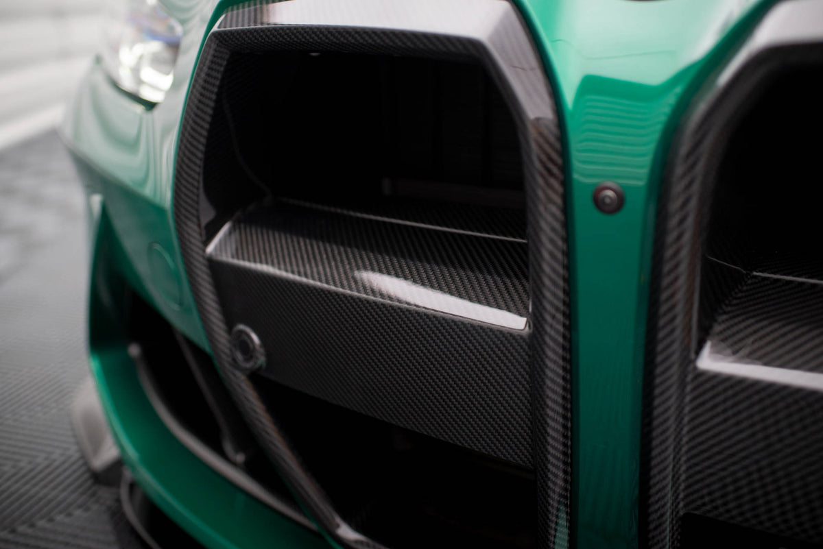 Prepreg Carbon Fiber Front Grill BMW M4 G82  / M3 G80 – Ansicht 7