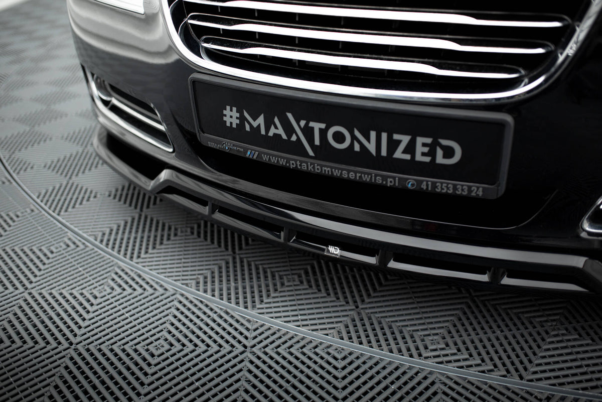 Street+ Spoilerlippe Front Ansatz passend für Chrysler 300 Mk2 schwarz Hochglanz – Ansicht 3