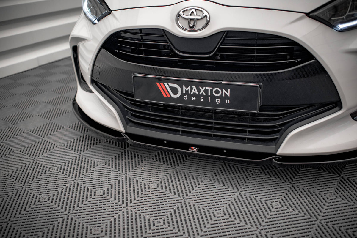 Street+ Spoilerlippe Front Ansatz V.1 + Flaps passend für Toyota Yaris Mk4 – Ansicht 3