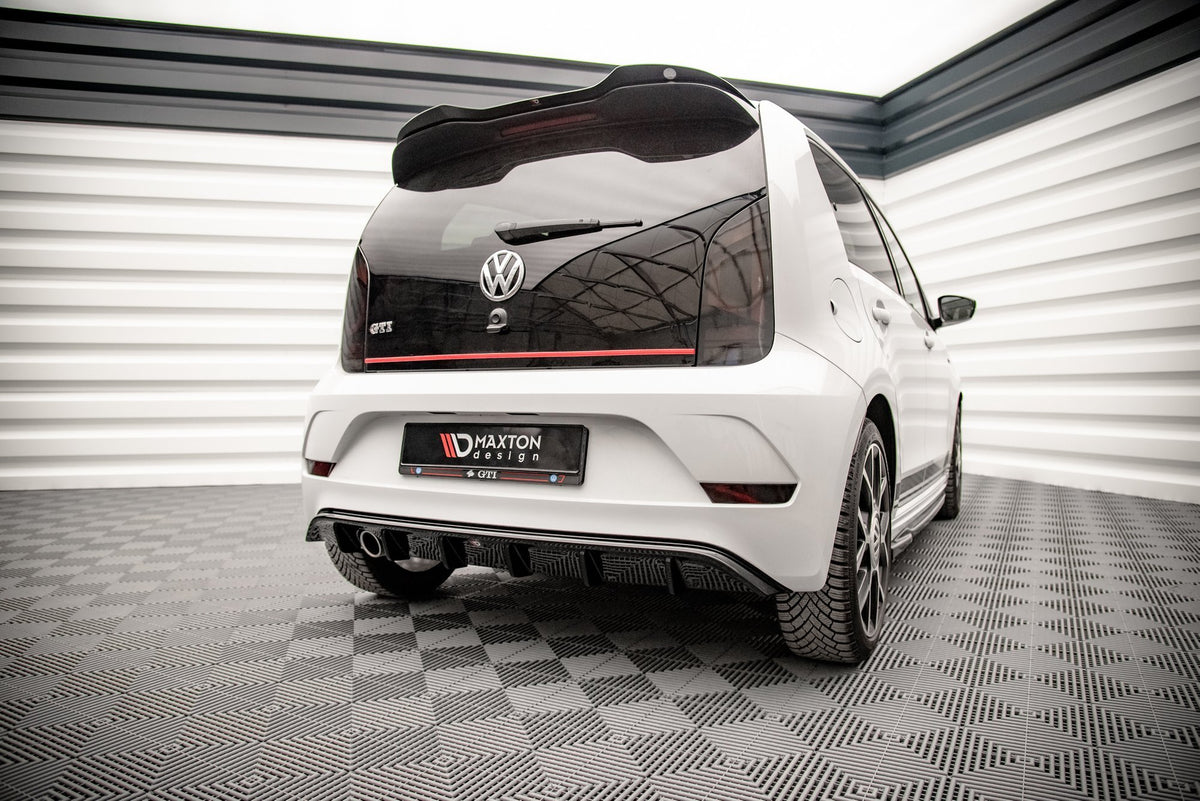 Heckspoiler Lippe VW Up GTI schwarz Hochglanz – Ansicht 1