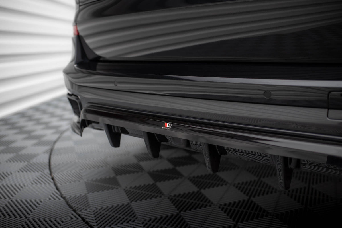 Street+ Mittlerer Diffusor RACE passend für BMW X5 M-Paket G05 schwarz Hochglanz – Ansicht 1