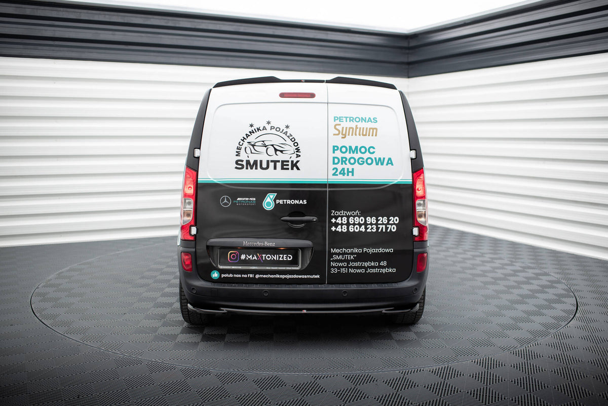 Heckspoiler Lippe Mercedes-Benz Citan Mk1 schwarz Hochglanz – Ansicht 4