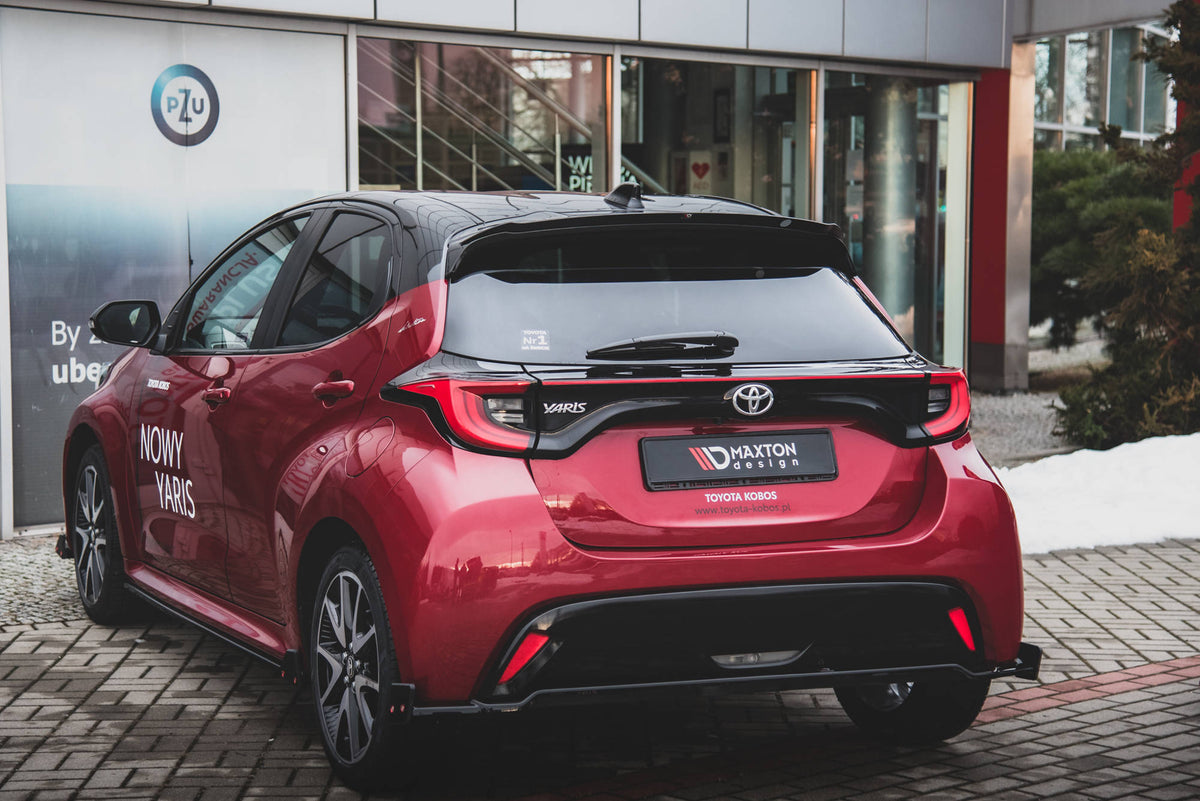 Heckspoiler Lippe V.1 Toyota Yaris Mk4 schwarz Hochglanz – Ansicht 3