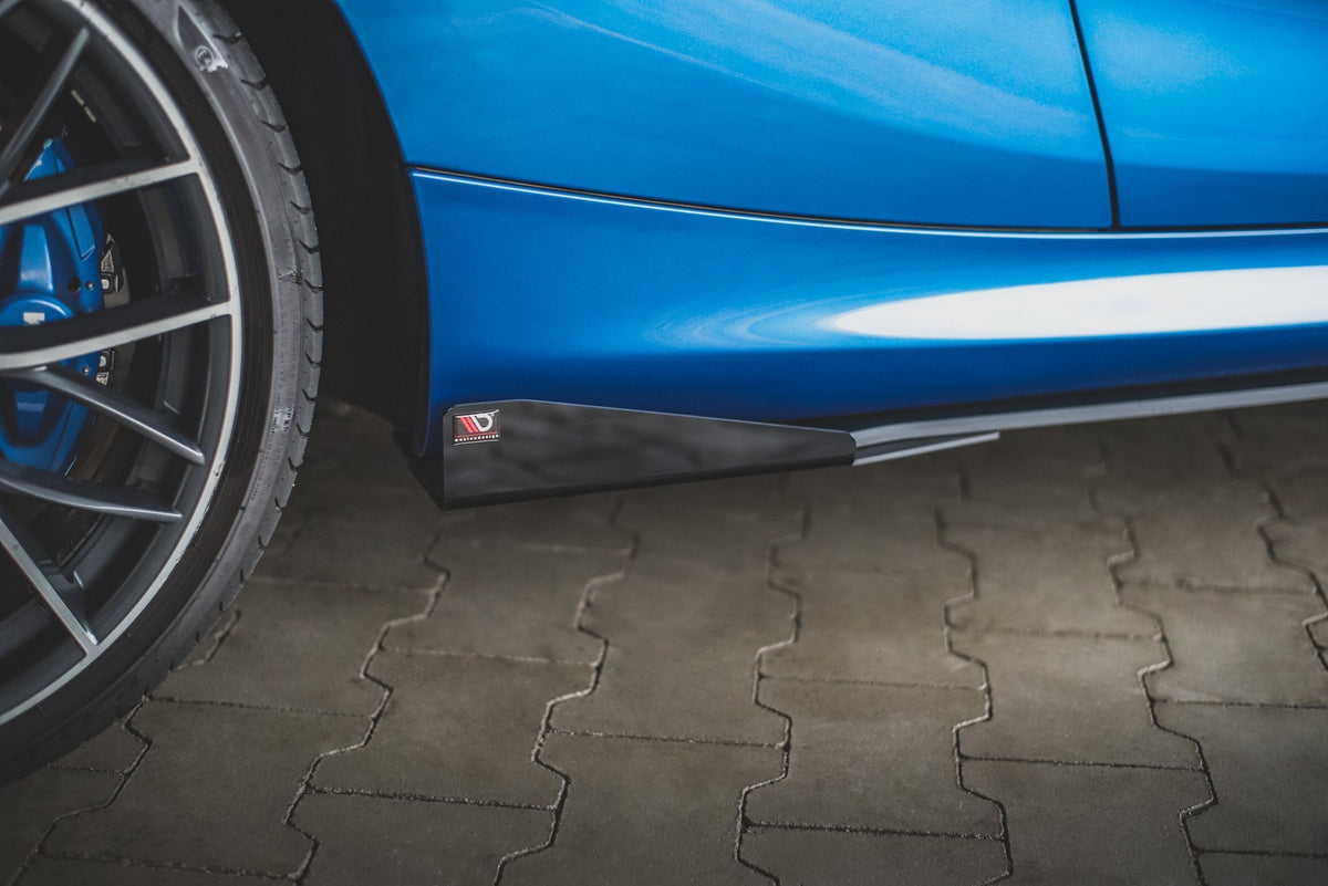 Seitenschweller Flaps passend für BMW 1er F21 M135i / M140i / M-Paket schwarz Hochglanz – Ansicht 5