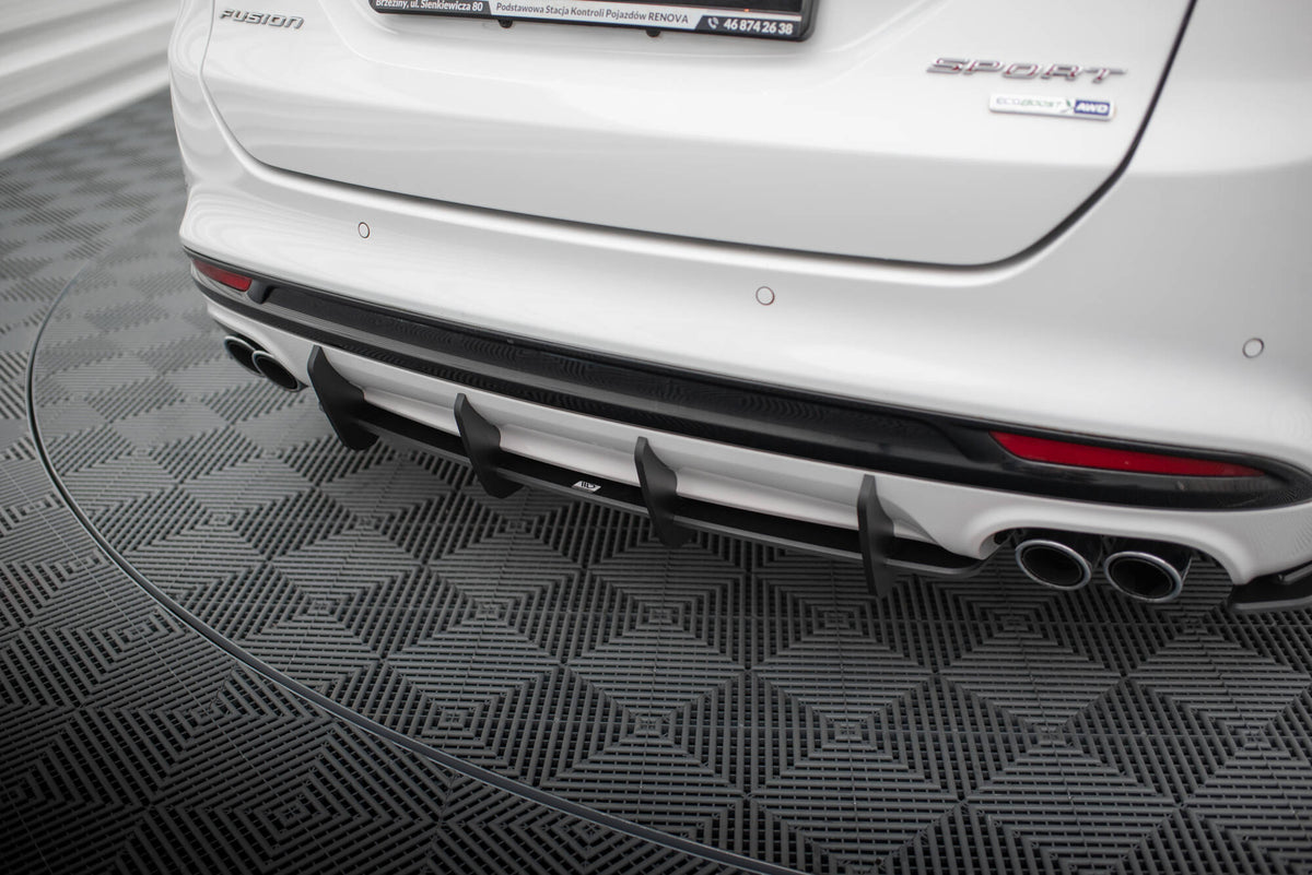 Street Pro Heckschürze passend für Ford Mondeo Sport Mk5 Facelift / Fusion Sport Mk2 Facelift – Ansicht 3