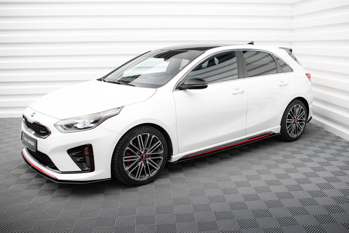 Street Pro Street+ Seitenschweller Leisten passend für Kia Ceed GT Mk3 / Proceed Mk1 – Ansicht 1