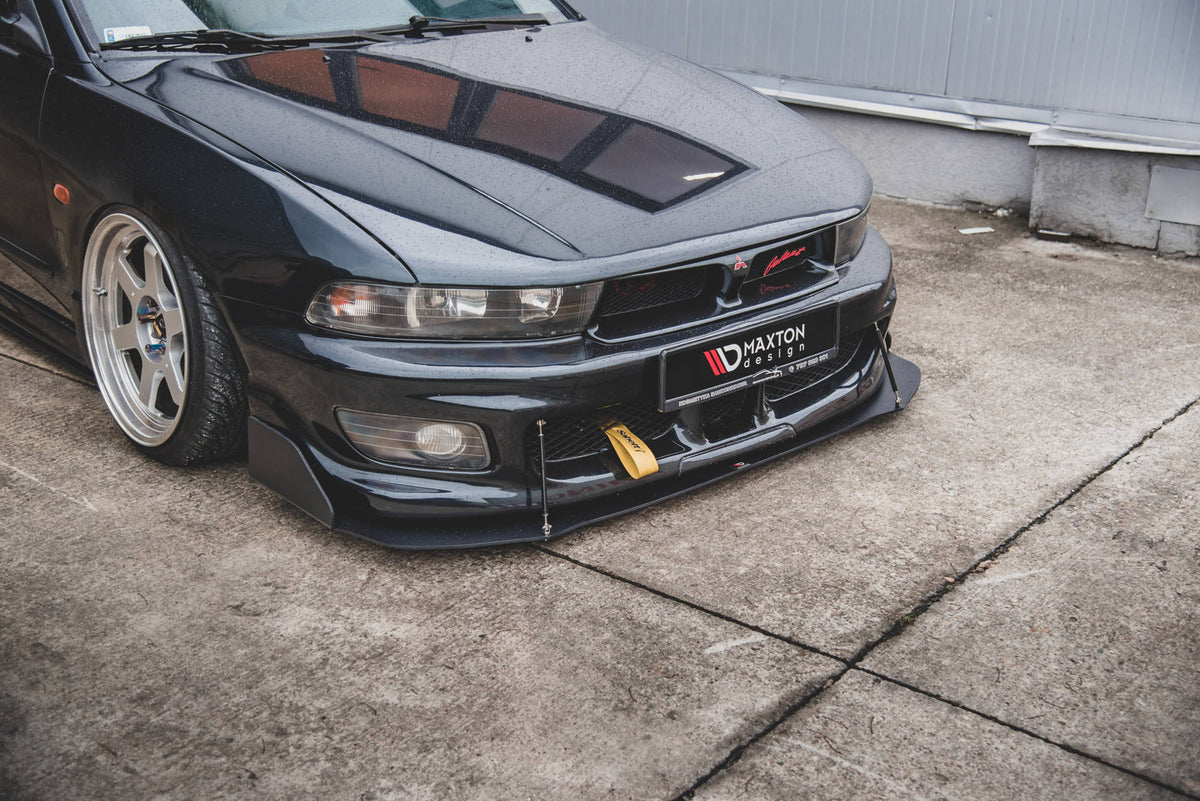 Sport Street+ Spoilerlippe Front Ansatz passend für Mitsubishi Galant Avance Mk8 – Ansicht 2