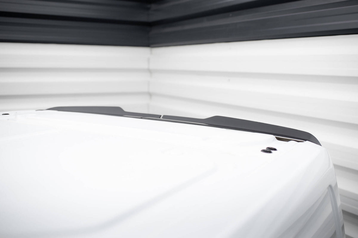 Heckspoiler Lippe Ford Transit Custom Mk1  schwarz Hochglanz – Ansicht 5