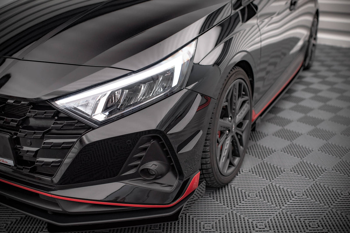 Stoßstangen Flaps Wings vorne Canards passend für VW Jetta GLI Mk7 Facelift 2 – Ansicht 3