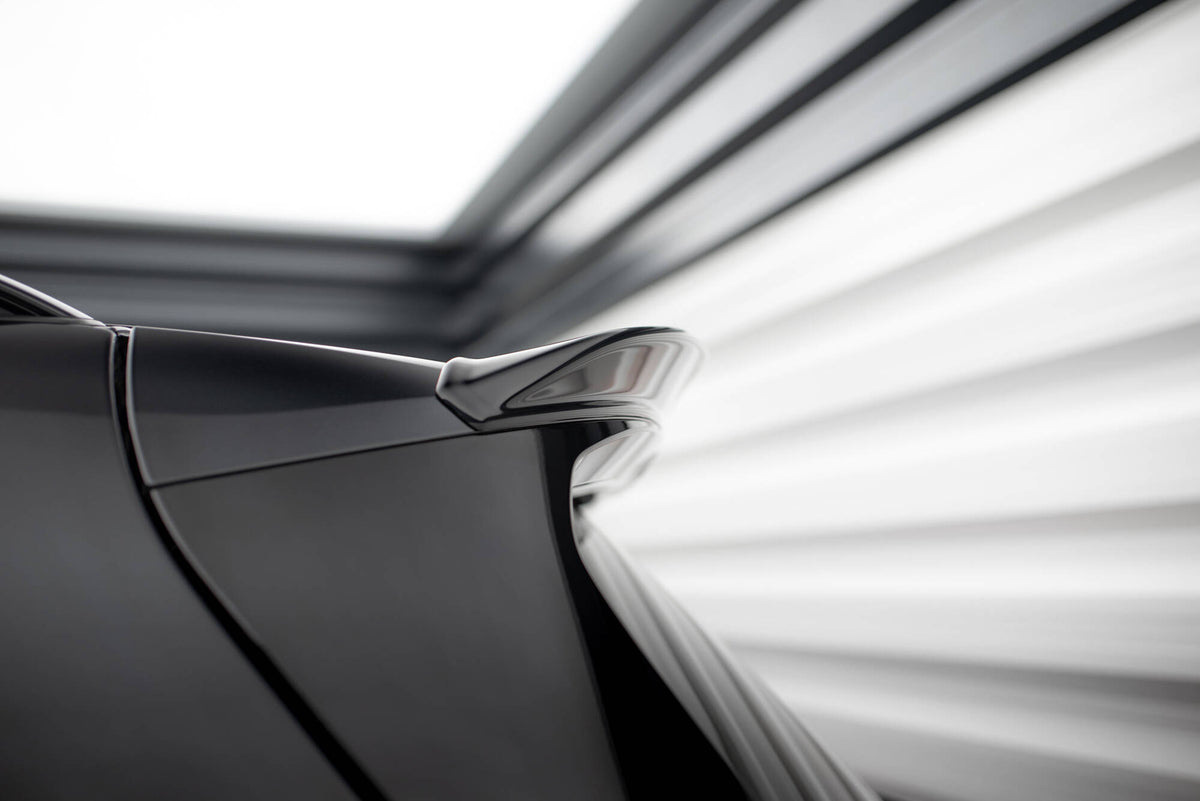 Heckspoiler Lippe 3D BMW X7 M-Paket G07  schwarz Hochglanz – Ansicht 3