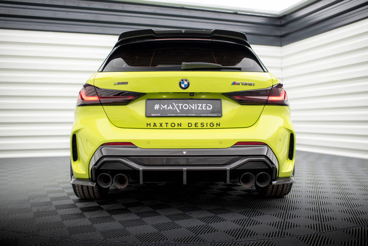 Prepreg Carbon Fiber Diffusor Heck Ansatz V.1 passend für BMW 1er F40 M-Paket/ M135i – Ansicht 7