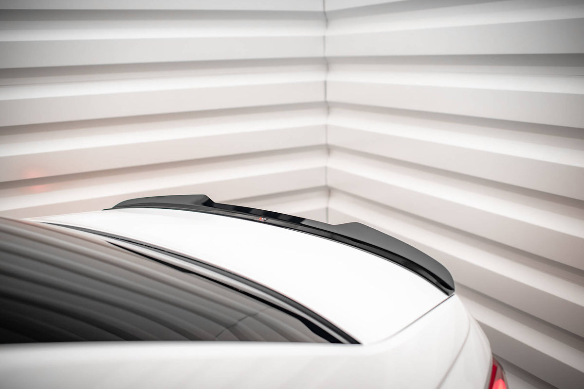 Heckspoiler Lippe Audi A6 Limousine C8 / C8 Facelift schwarz Hochglanz – Ansicht 4