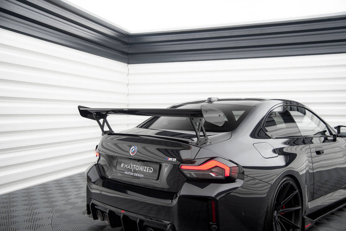 Carbon Fiber Spoiler With External Brackets Uprights BMW M2 G87 / M240i / 2 M-Paket / 2 Standard G42 – Ansicht 6