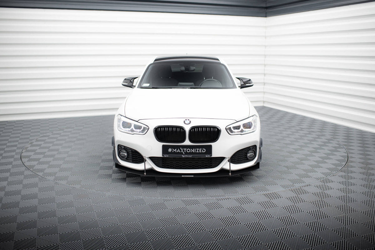 Racing Street+ Spoilerlippe Front Ansatz V.2 passend für BMW 1er F20/F21 M-Power FACELIFT – Ansicht 1