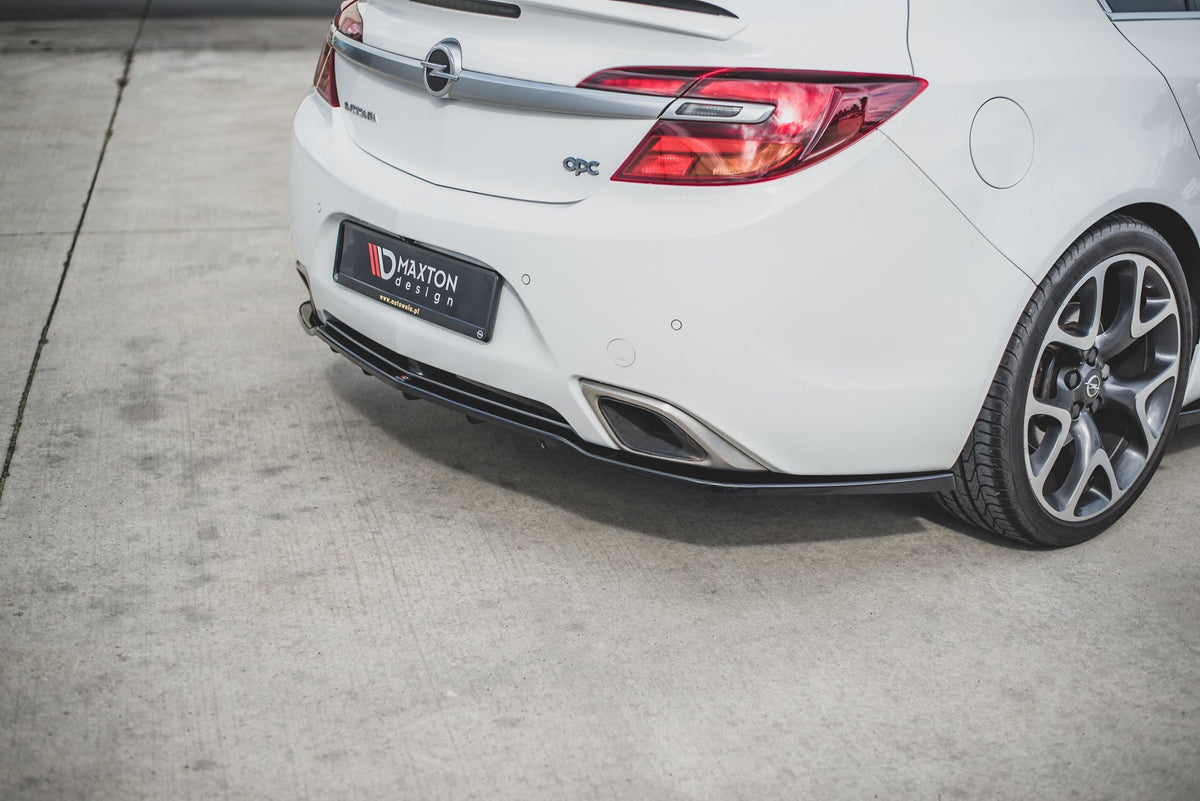 Street+ Mittlerer Diffusor RACE passend für Opel Insignia Mk. 1 OPC Facelift schwarz Hochglanz – Ansicht 6