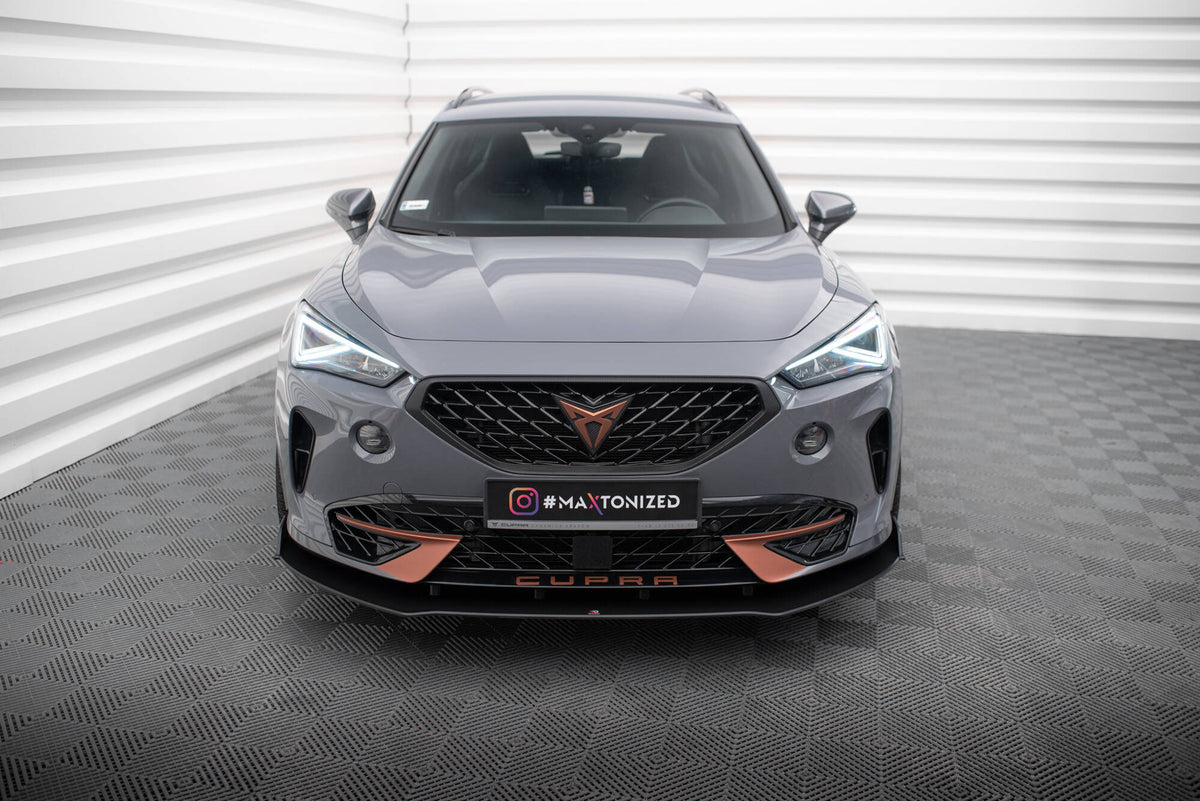 Street Pro Street+ Spoilerlippe Front Ansatz passend für Cupra Formentor Mk1 – Ansicht 1