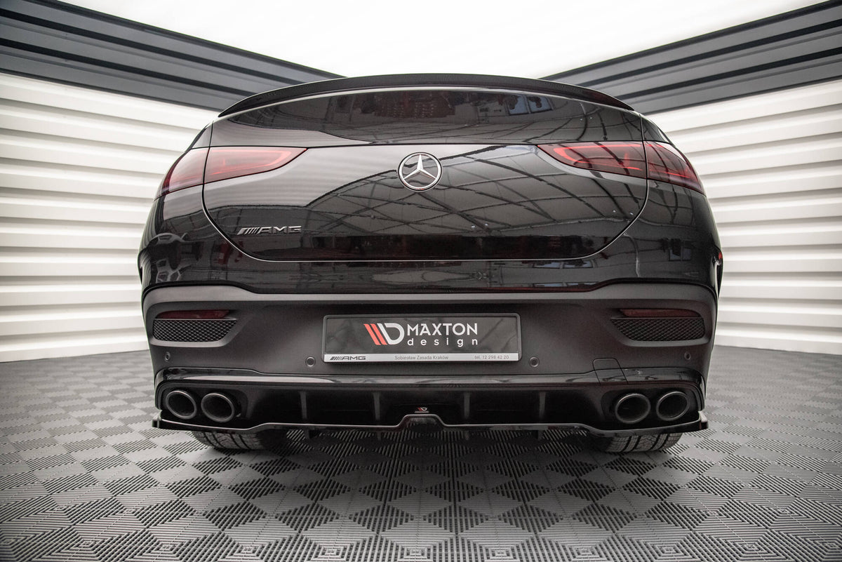 Street+ Mittlerer Diffusor RACE passend für Mercedes-AMG GLE 53 Coupe C167 / C167 Facelift schwarz Hochglanz – Ansicht 3