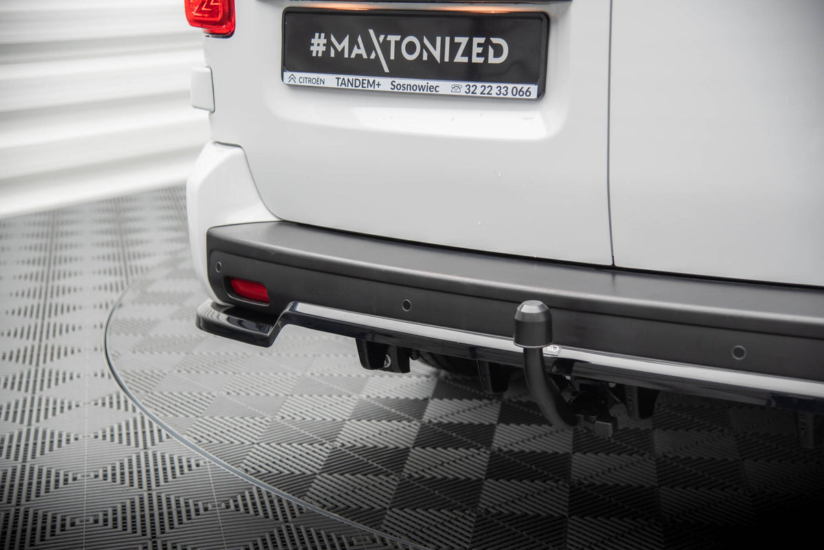 Street+ Mittlerer Diffusor RACE passend für Citroen Jumpy L3 Mk3 schwarz Hochglanz – Ansicht 5