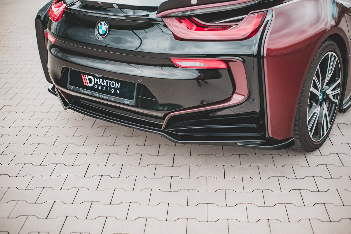 Heckansatz BMW i8 schwarz Hochglanz – Ansicht 5